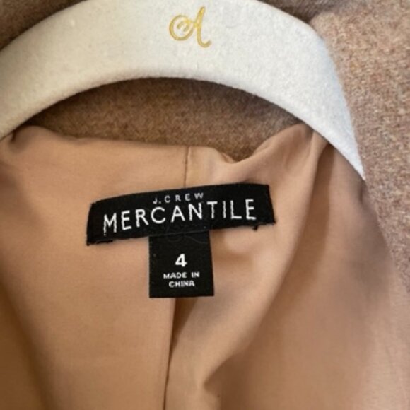 J. Crew Mercantile Wool Cocoon Coat - Picture 3 of 3